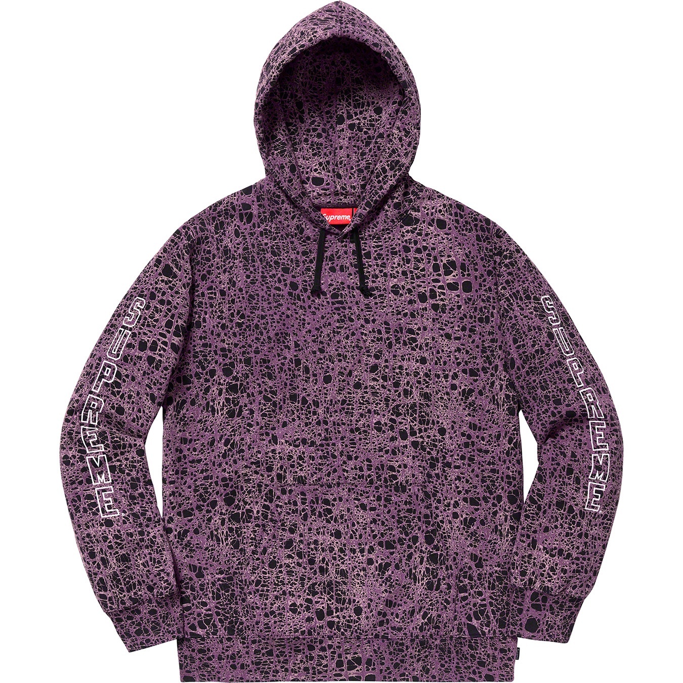 Marble Hooded Sweatshirt view 3